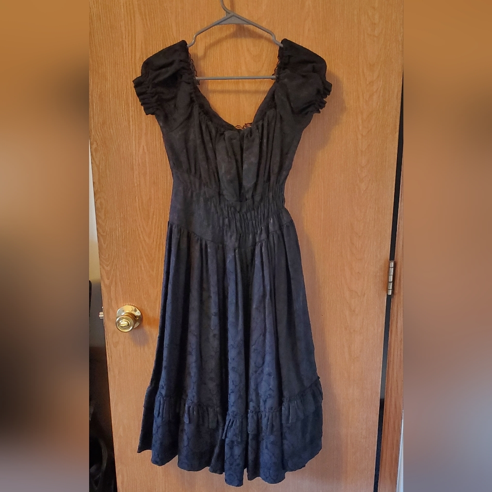 Draculaclothing Brocade dress